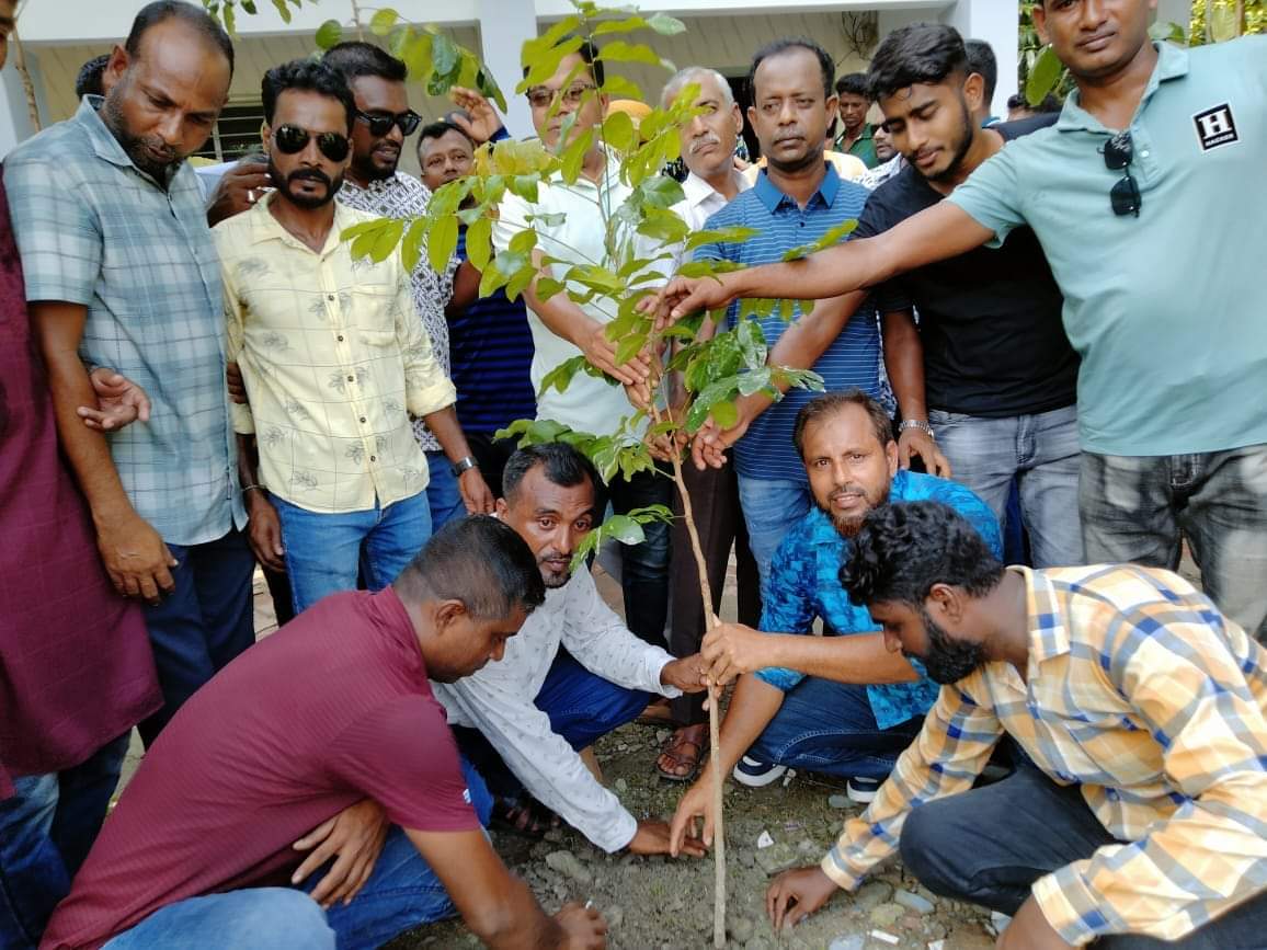 কয়রা উপজেলা যুবদলের বৃক্ষ রোপন কর্মসূচি অনুষ্ঠিত হয়