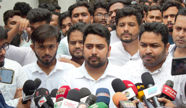 এনসিপি এককভাবে নির্বাচনে অংশ নেবে: নাহিদ ইসলাম