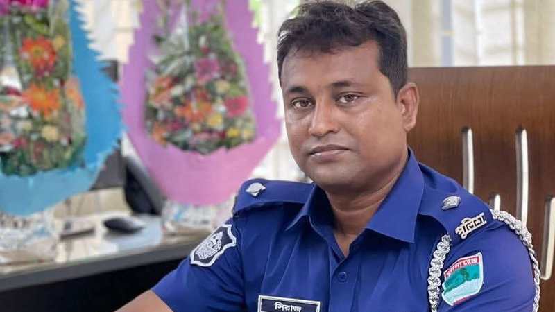 দাকোপ থানার ওসির মৃত্যু